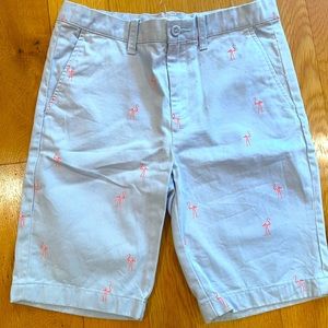J Crew Boys NWOT Size 14 Light Blue Chambray Bermuda Shorts
